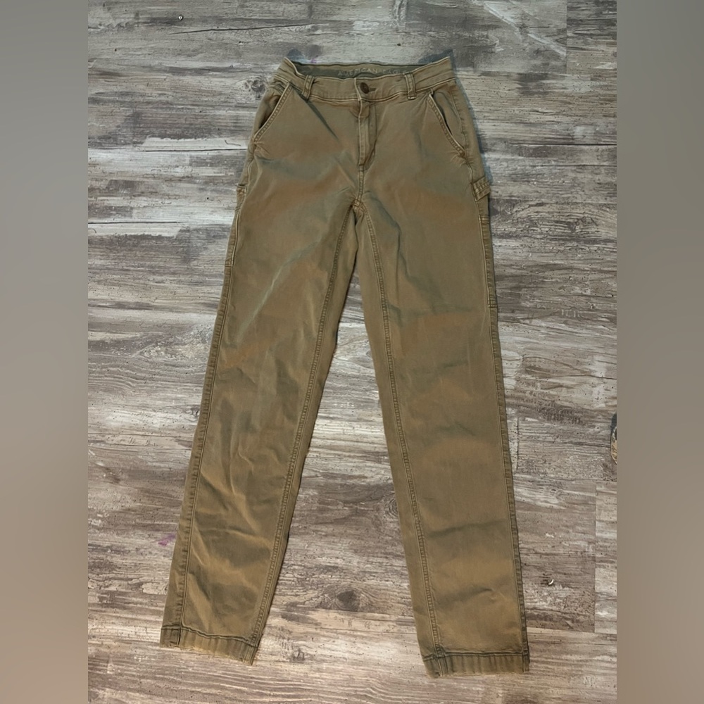 American Eagle Khaki cargo pants